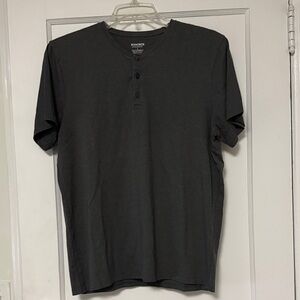 Bonobos Men's Charcoal Henley Tee